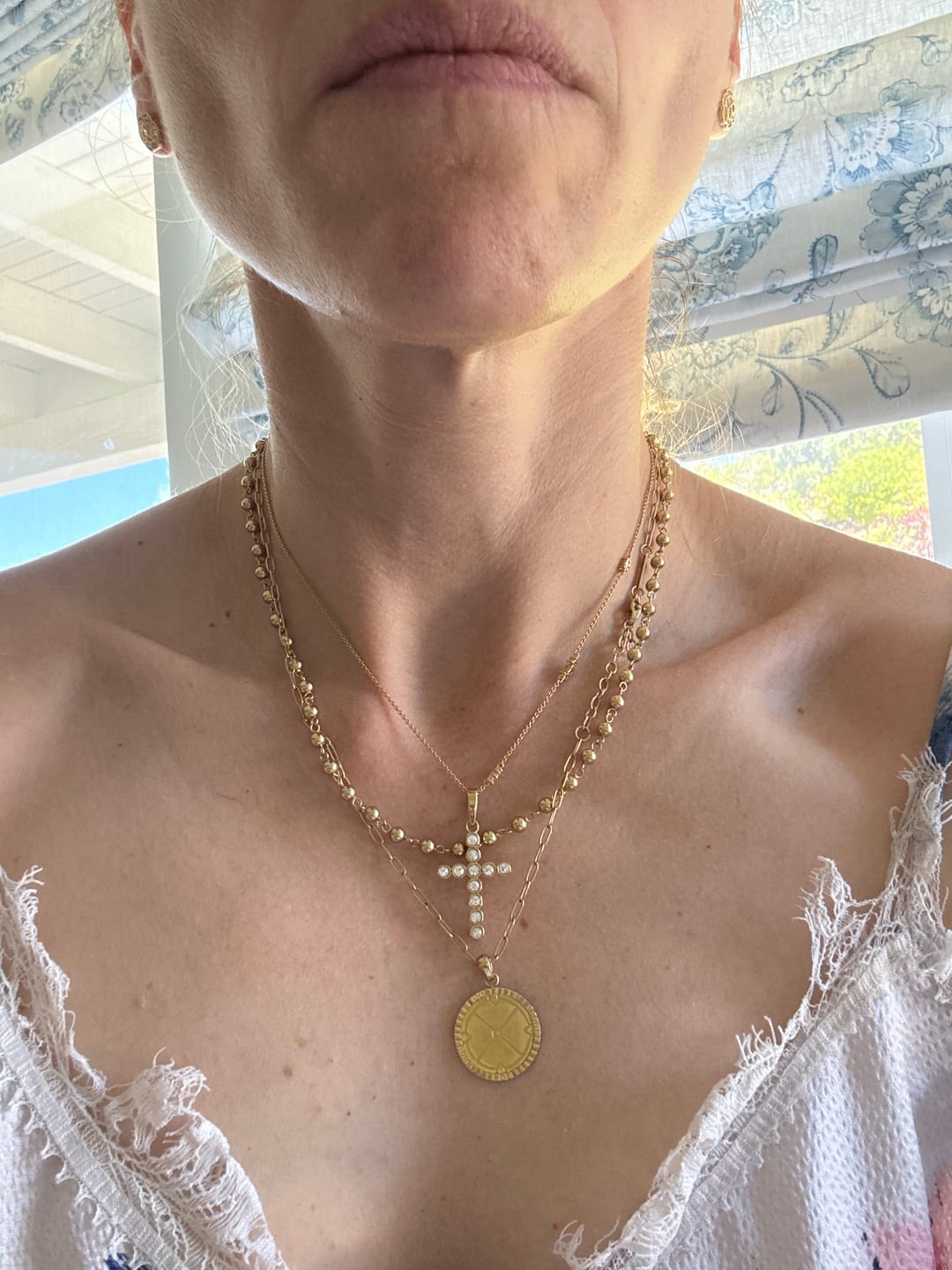 Customer photo review of Bauble Chain Necklace