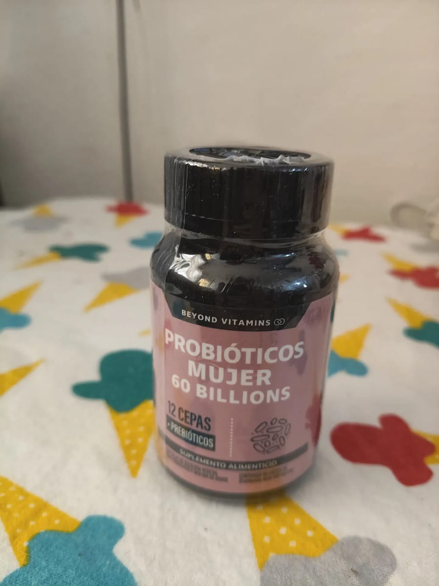 Customer photo review of Probioticos mujer 60 billions - 60 cápsulas