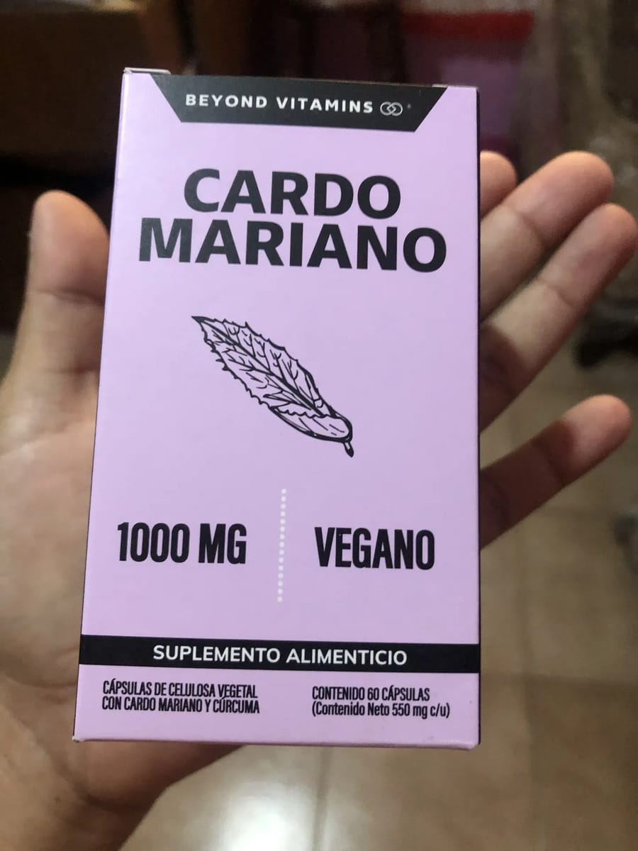 Customer photo review of Cardo Mariano - 60 cápsulas