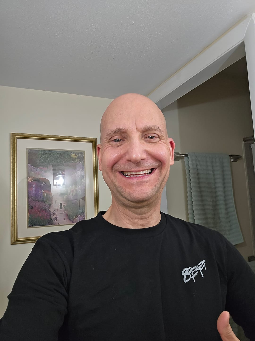 Customer photo review of 80Eighty® Signature LS Shirt