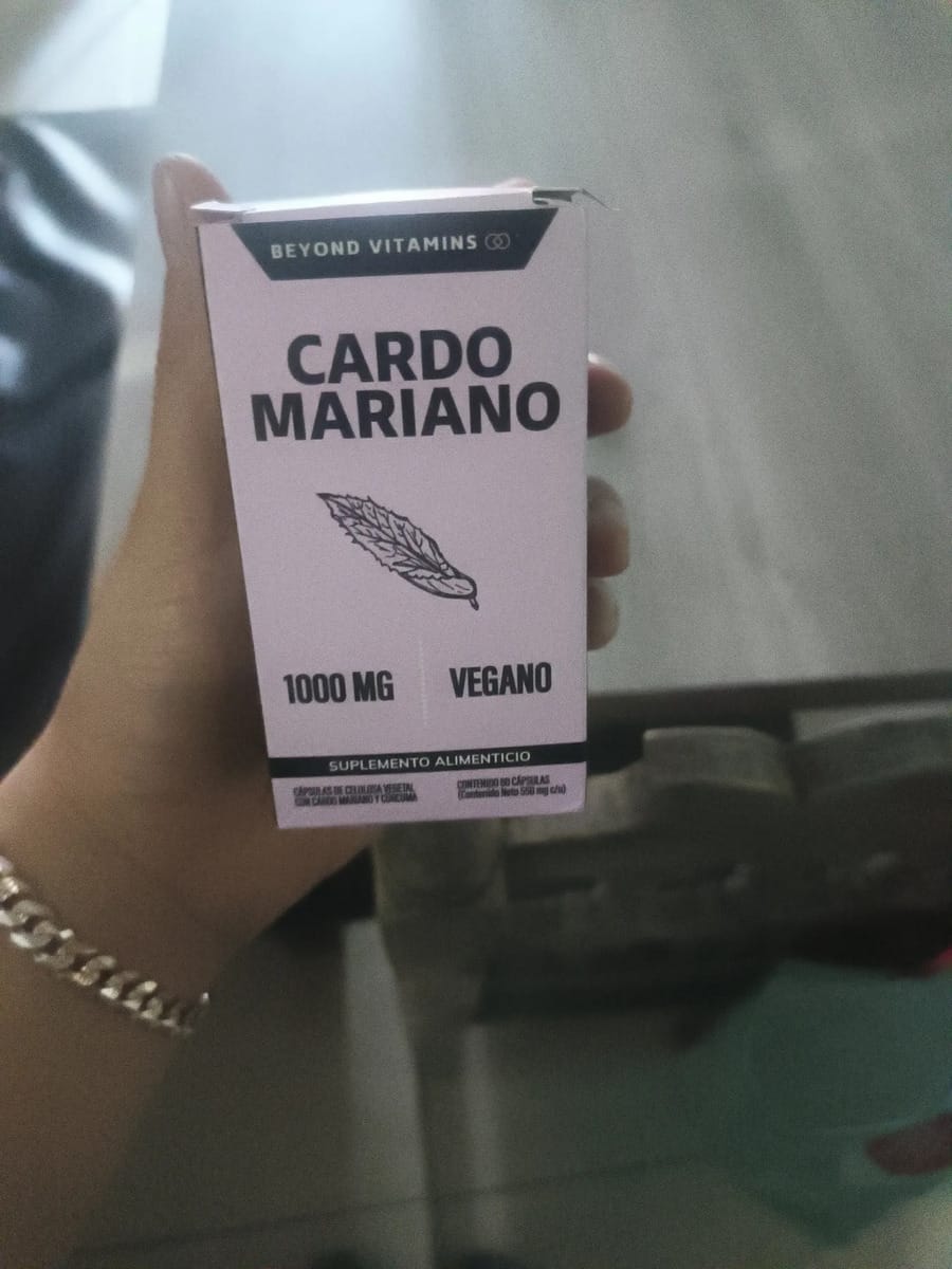 Customer photo review of Cardo Mariano - 60 cápsulas