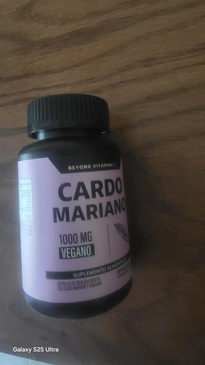 Customer photo review of Cardo Mariano - 60 cápsulas