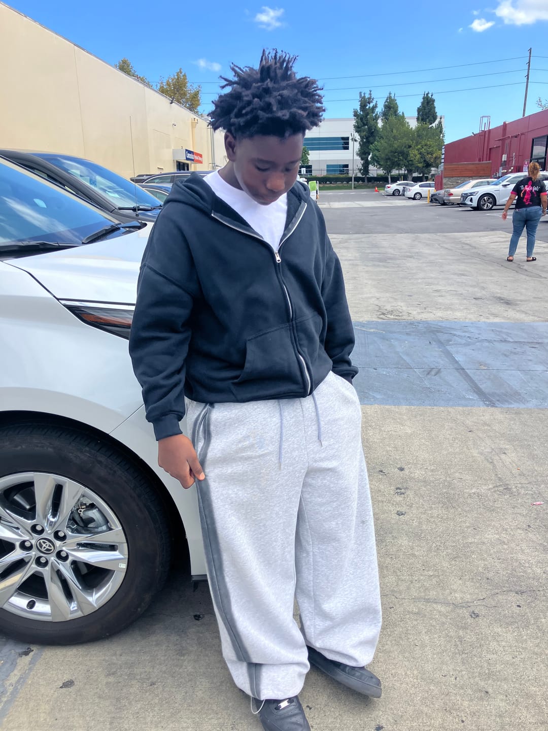 Customer photo review of Aelfric Eden Graffiti Heart Baggy Sweatpants