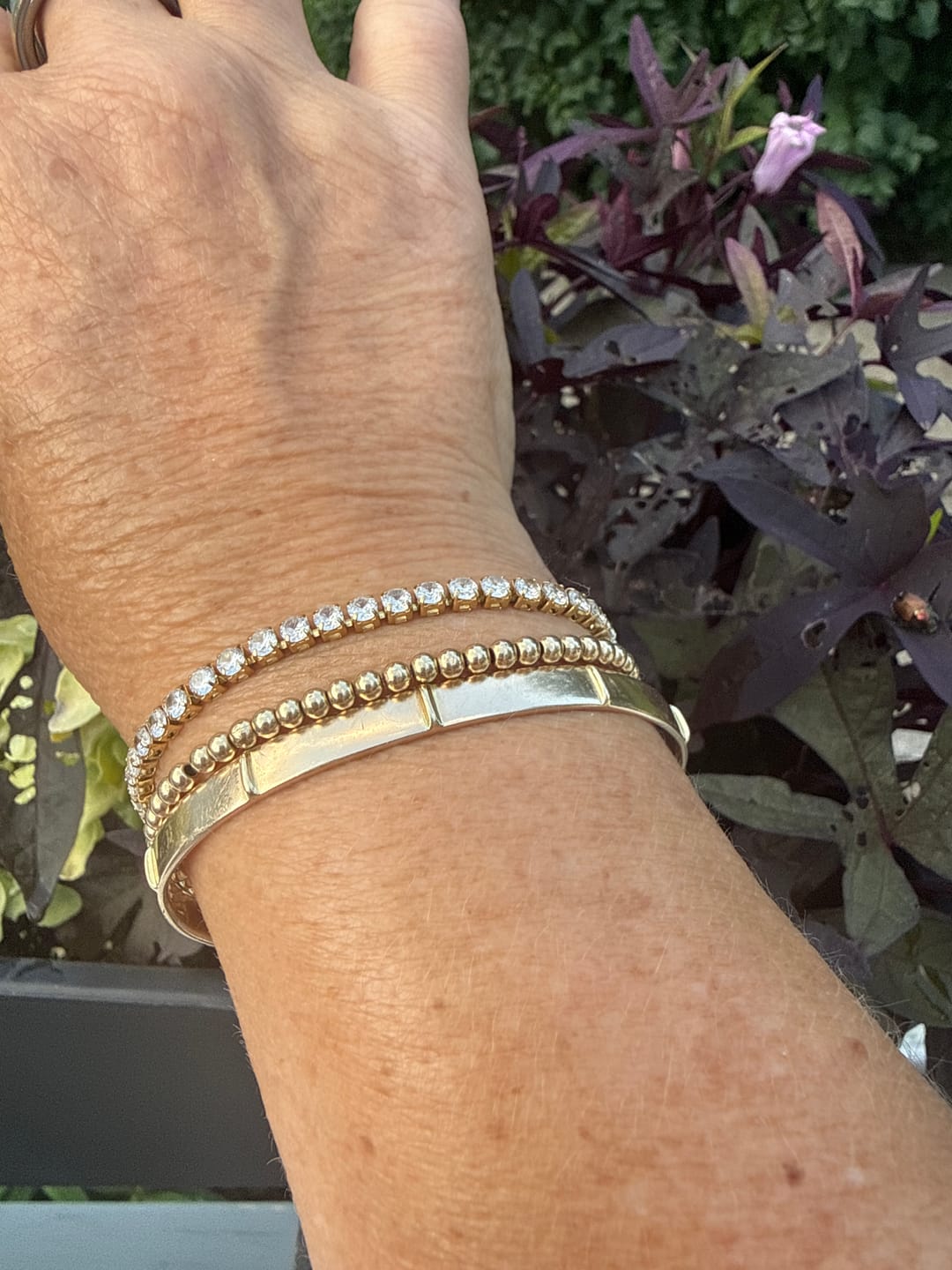 Customer photo review of Tennis Bracelet