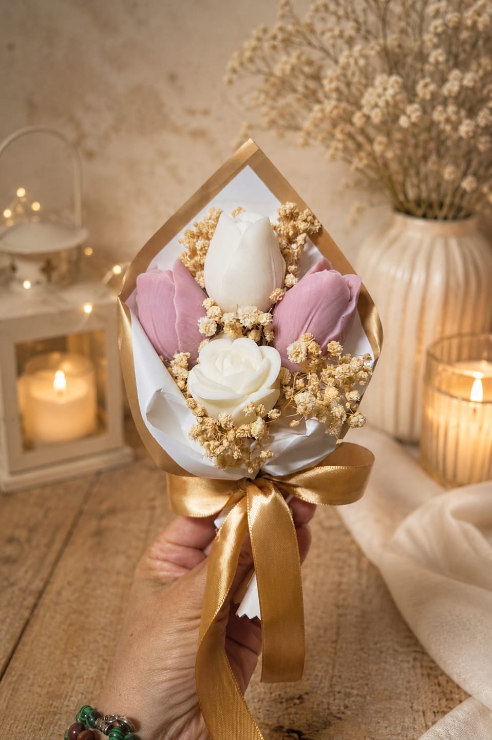 Customer photo review of Cera de Soja para velas en Molde, Pilar y Wax-melts (APF)