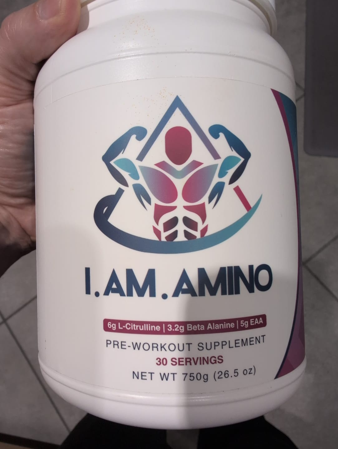 Customer photo review of AMP'd (Pre-Workout)