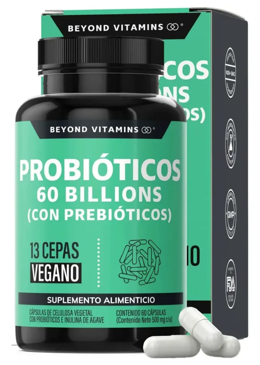 Customer photo review of Probióticos 60 billions (Con prebióticos) - 60 cápsulas