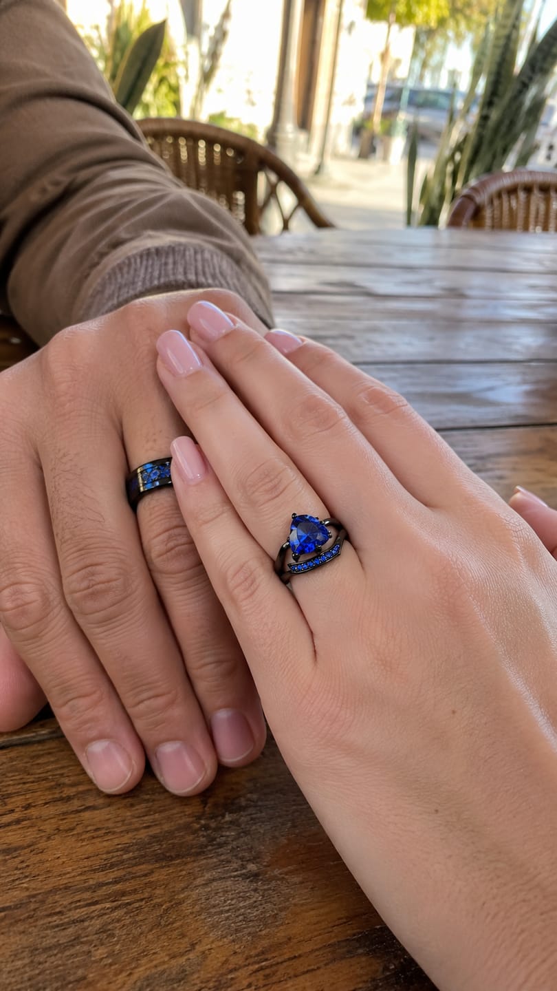 Customer photo review of Anillos de Promesa