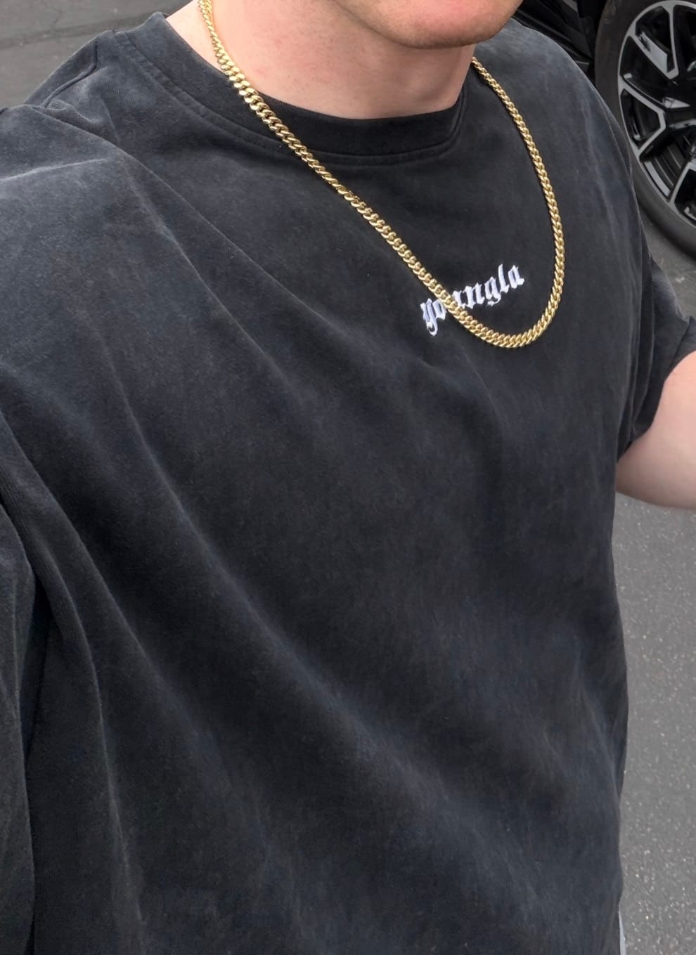 Customer photo review of 401 Essential Jacked Tees