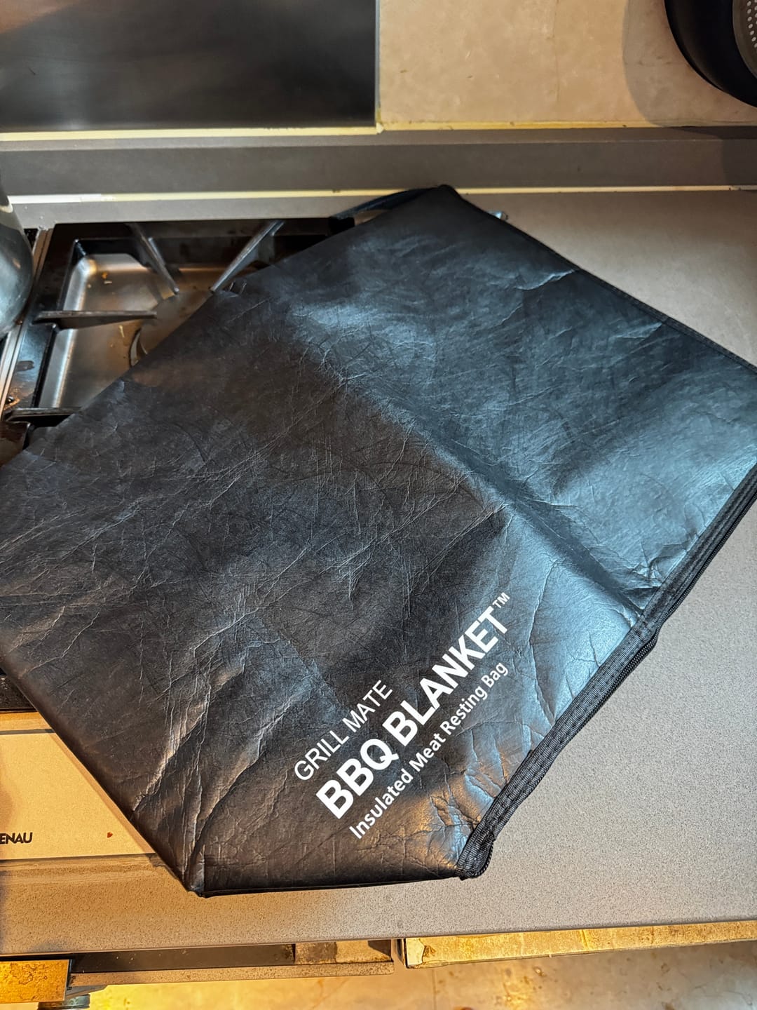 Customer photo review of GRILL MATE BBQ BLANKET