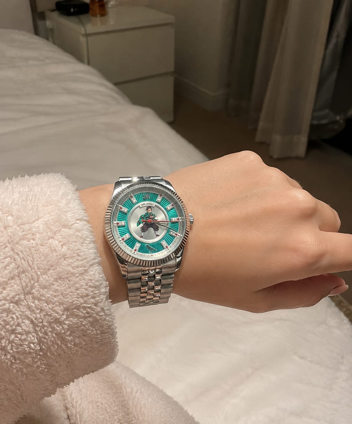 Customer photo review of Reloj Tanjiro Kamado | Demon Slayer: Kimetsu no Yaiba