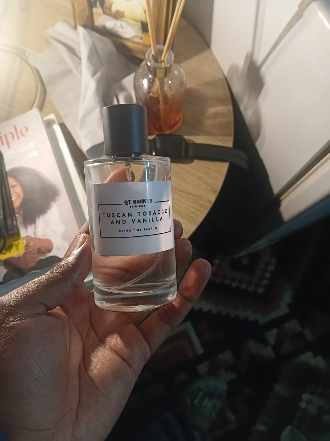 Customer photo review of Tuscan Tobacco and vanilla-Inspired by Tom ford tobacco and vanilla  Men