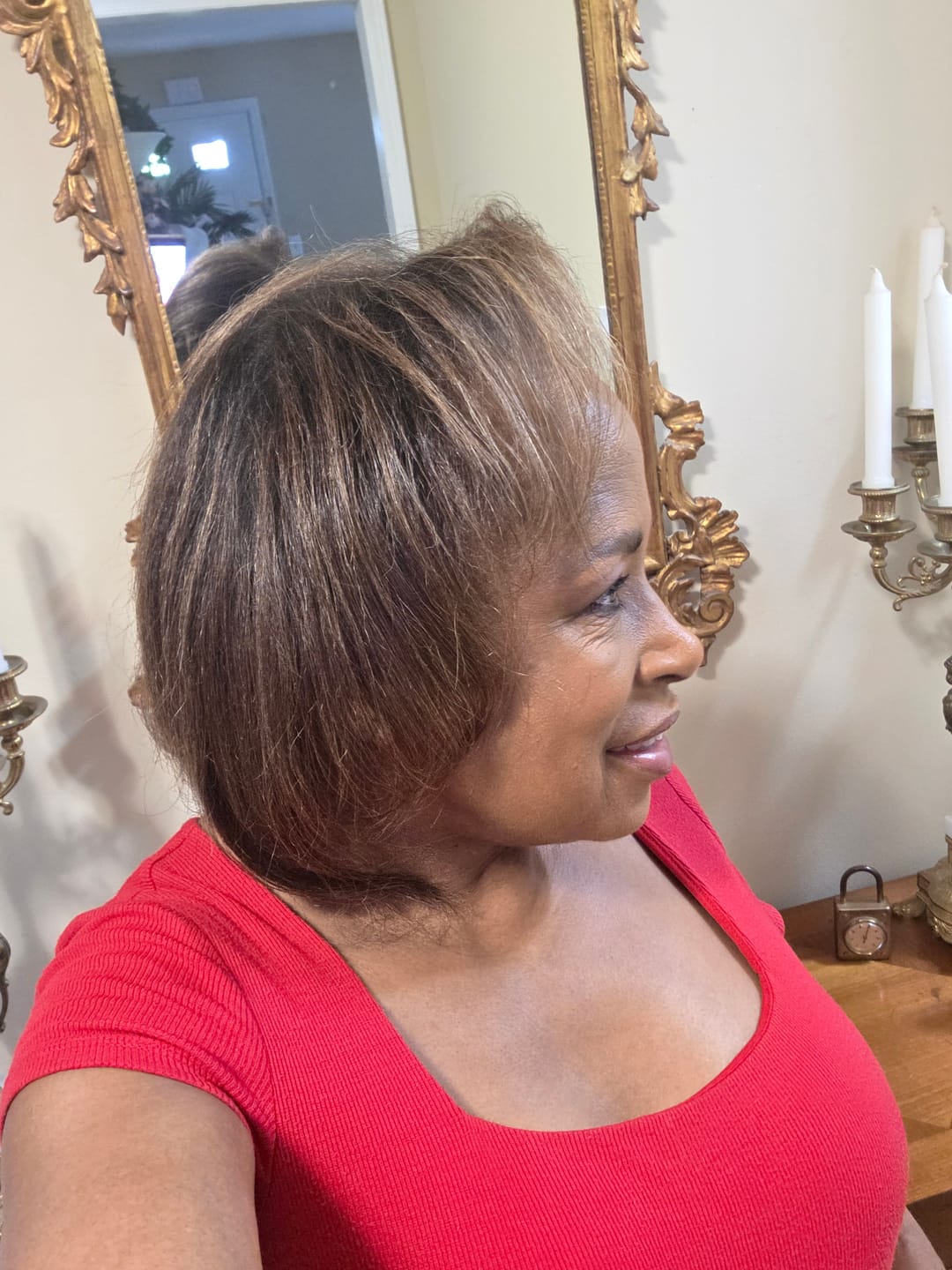 Customer photo review of Weightless Oil for Fine & Medium Hair