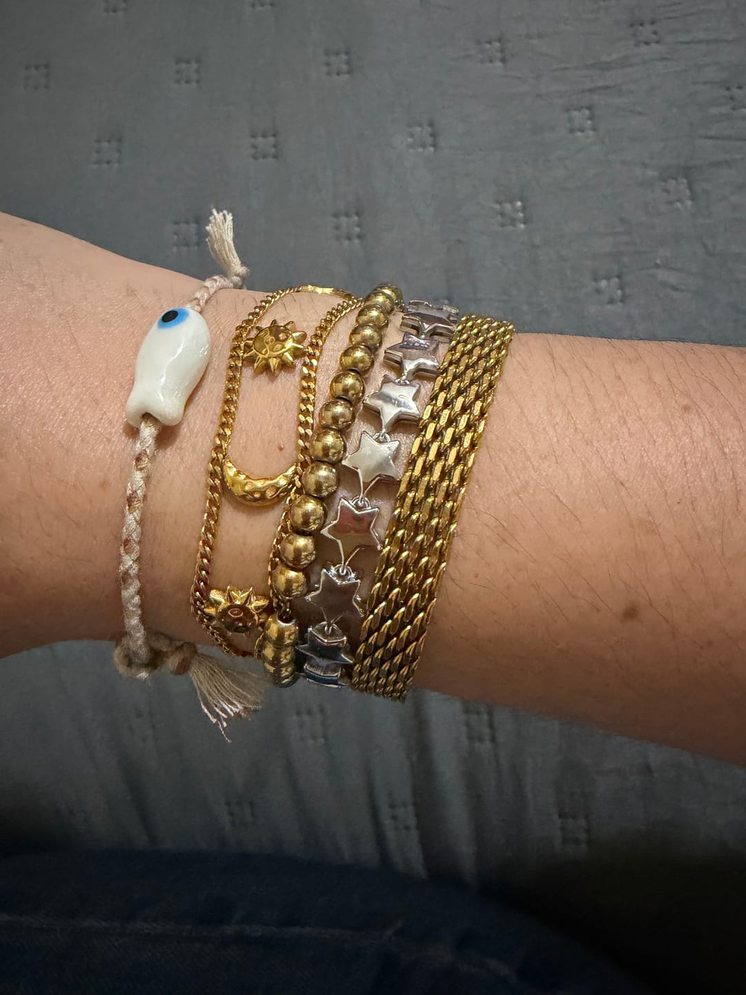 Customer photo review of Pulsera Star Plata