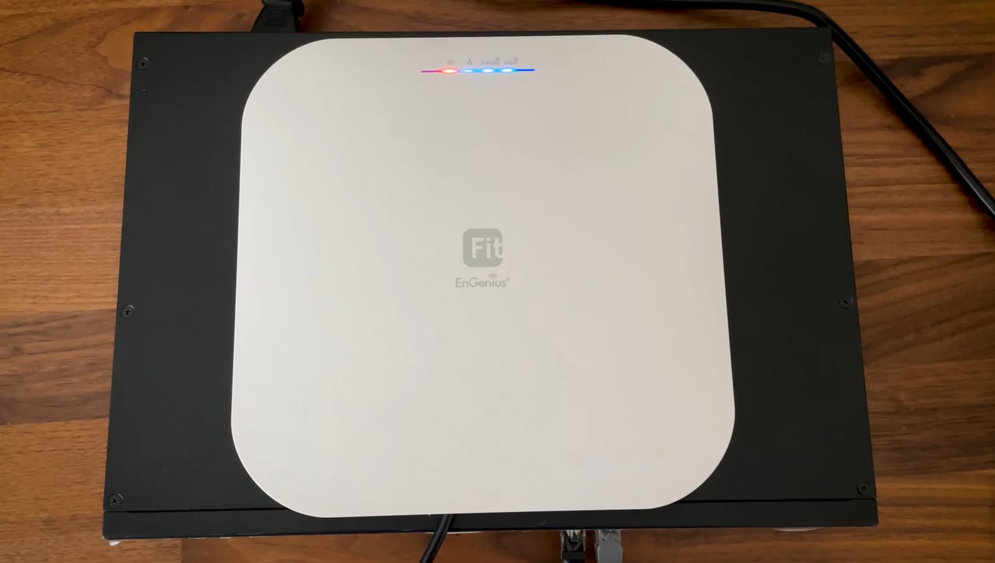 Customer photo review of EWS276-FIT: EnGenius Fit 4×4 Indoor Wireless Wi-Fi 6 Access Point