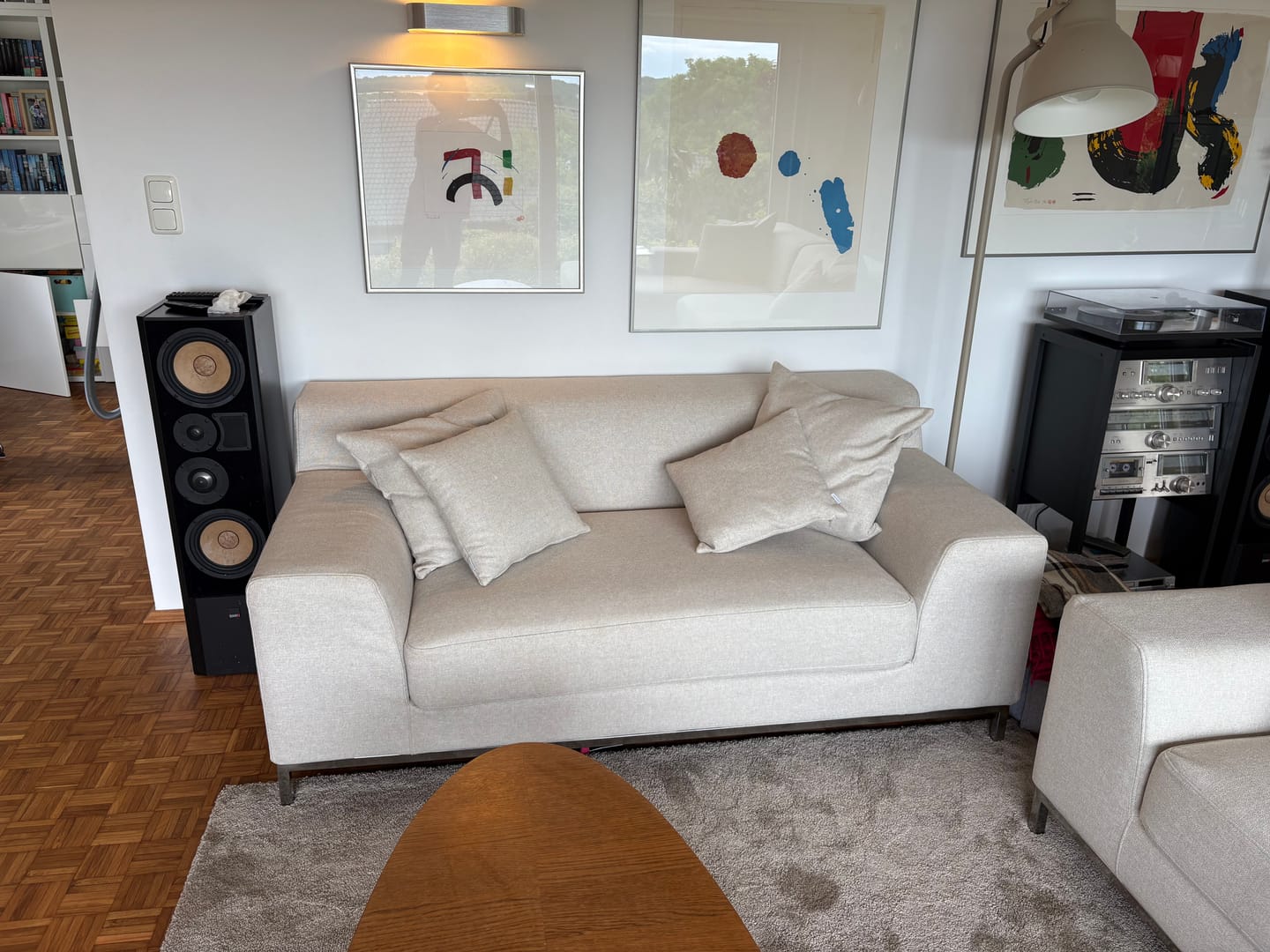 Customer photo review of KRAMFORS 2 Seat IKEA Sofa Cover