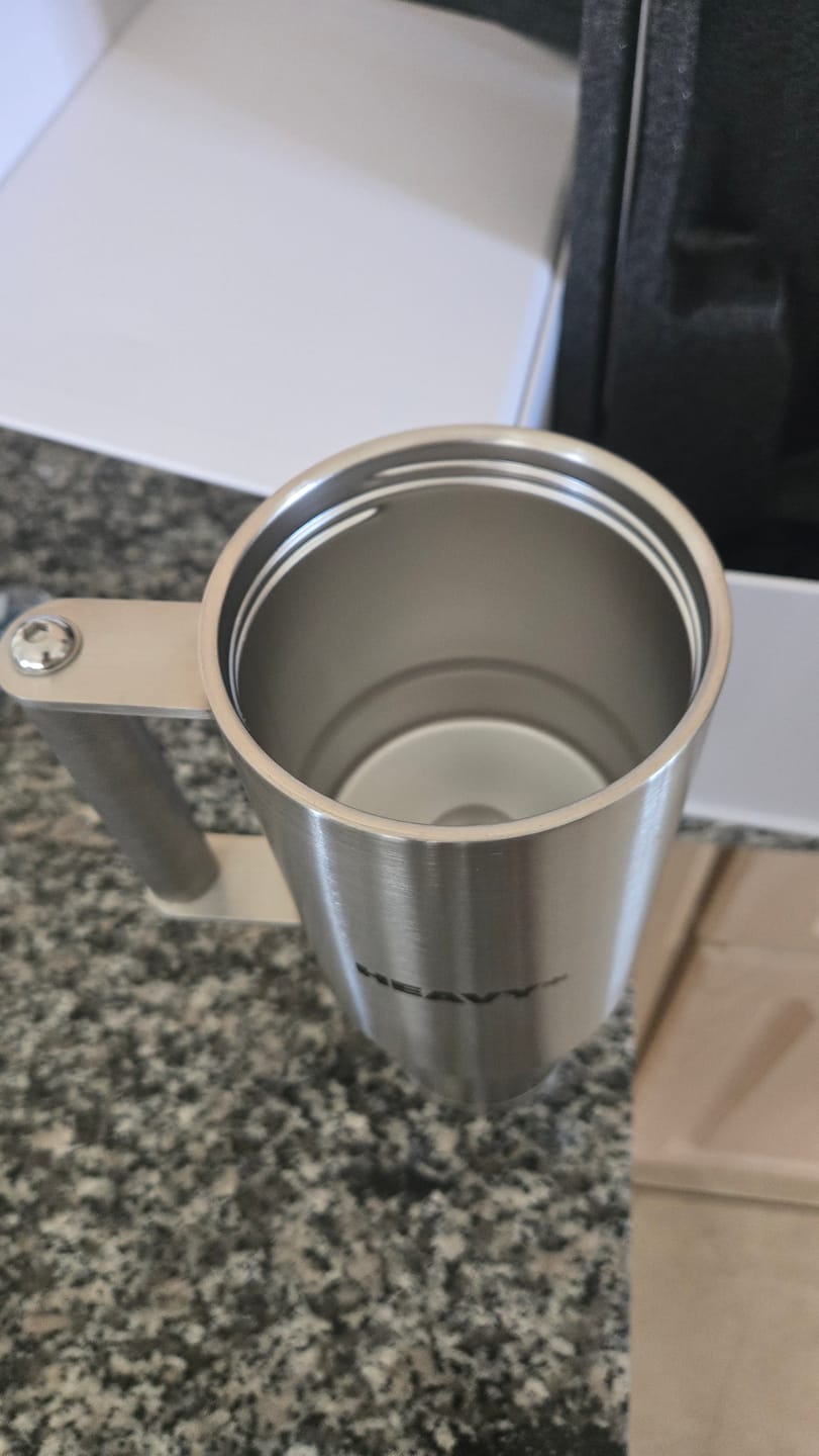 Customer photo review of HEAVY* Tumbler
