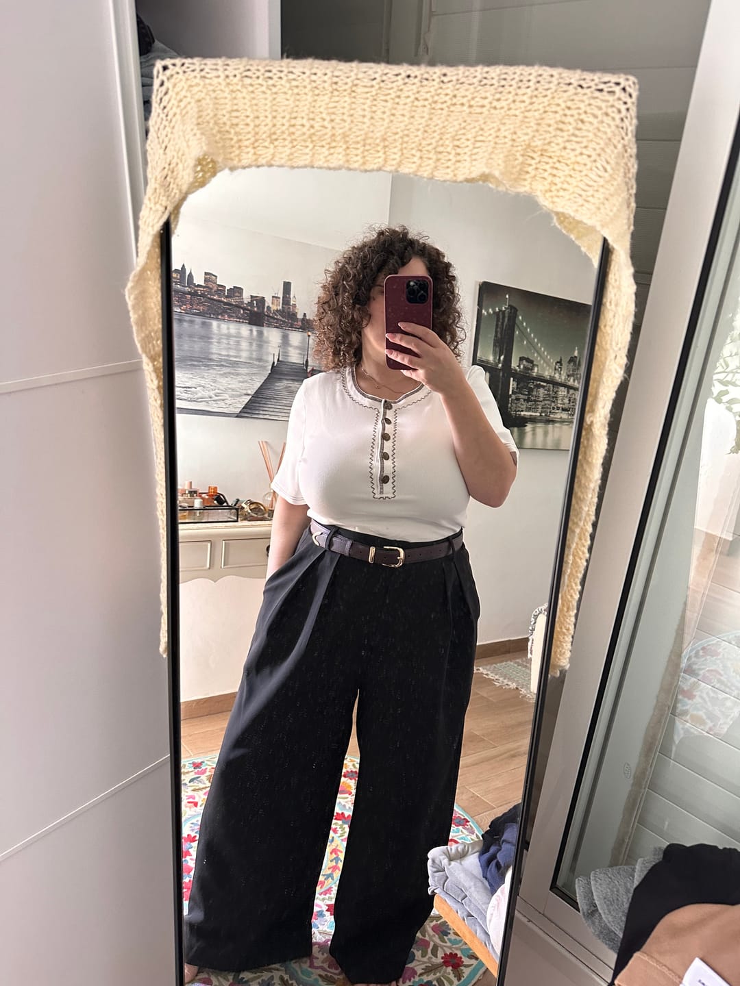 Customer photo review of מכנסי ראם - שחור