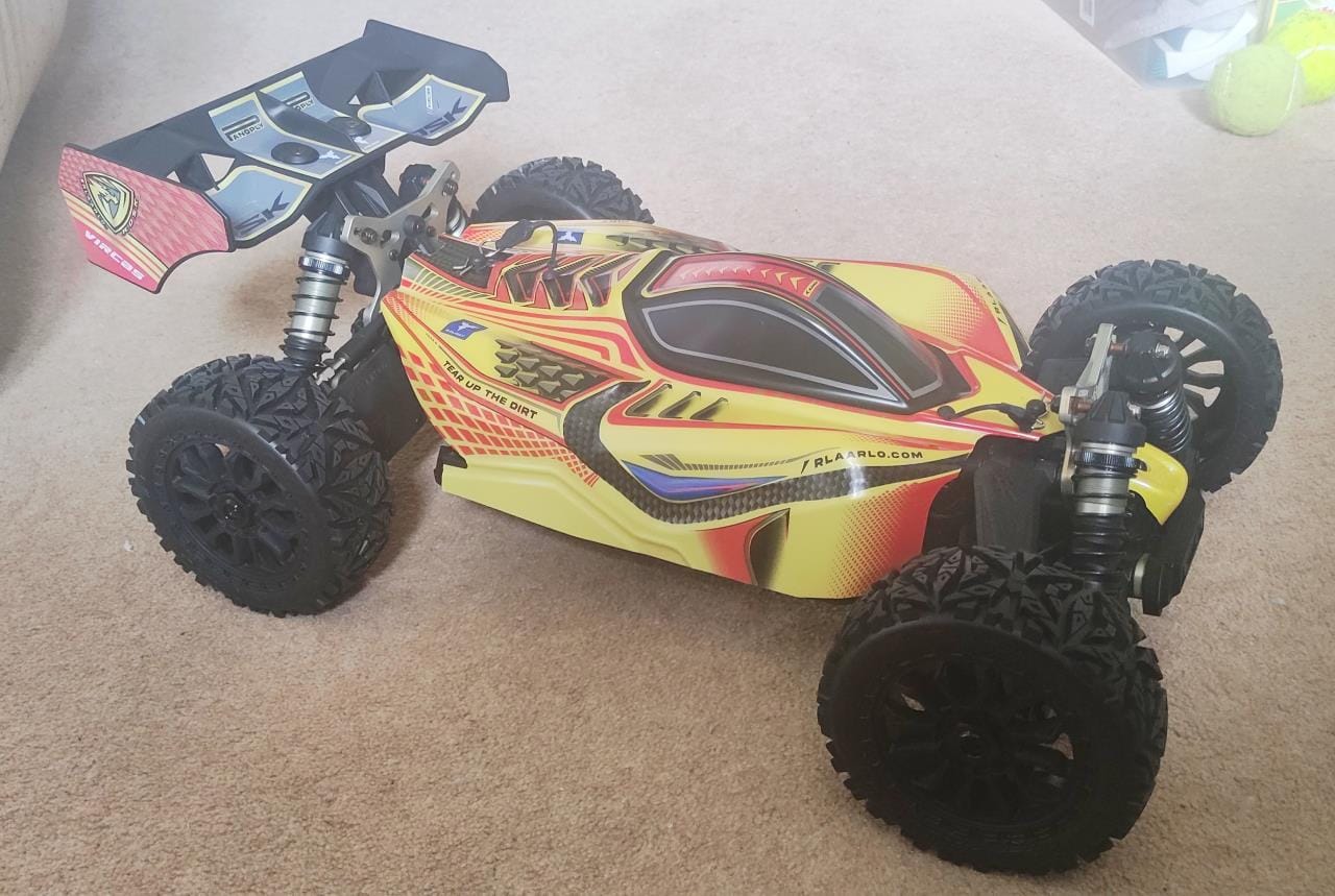 Customer photo review of Rlaarlo 1/8 4WD Buggy Dragon Scale Knight | DSK RTR