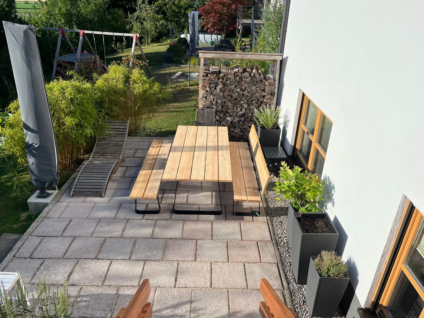 Customer photo review of Lärchengarnitur ,,Mangfall"