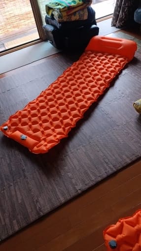 Customer photo review of Ultraleichte & kompakte Isomatte - perfekt für unterwegs & Abenteuer