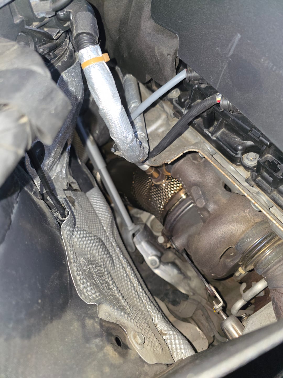Customer photo review of 5 Inch Catless Downpipe
