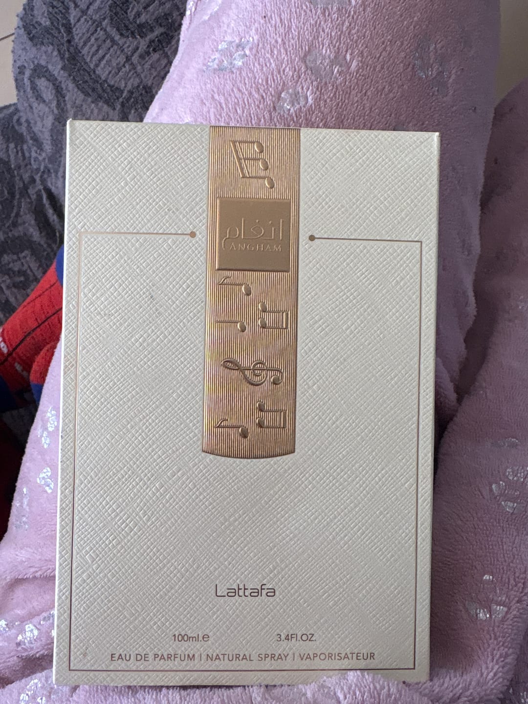 Customer photo review of Angham Eau De Parfum 100ml - Lattafa