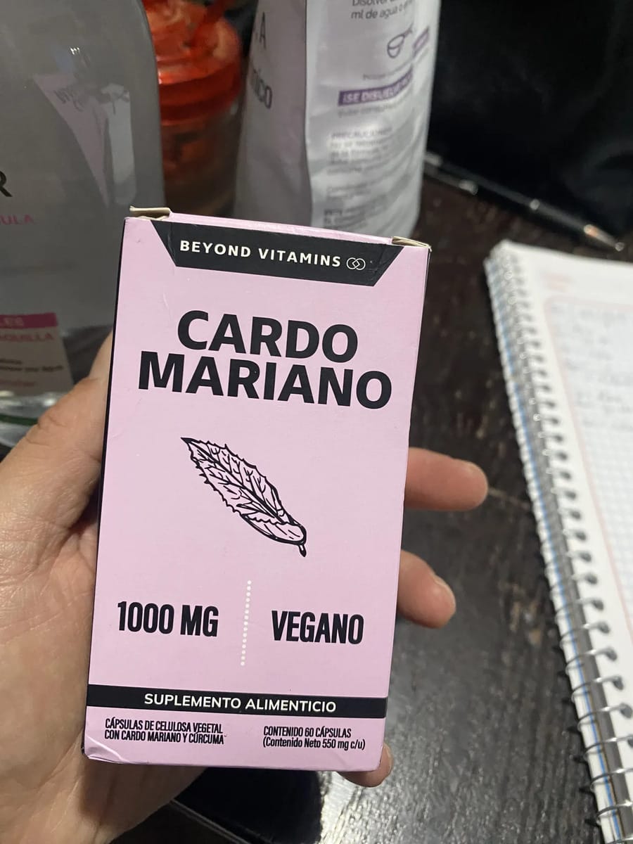 Customer photo review of Cardo Mariano - 60 cápsulas