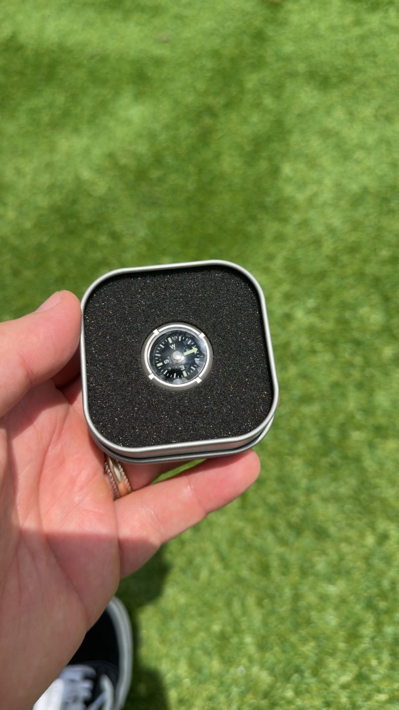 Customer photo review of W.O.E. Submersible Wrist Compass 2.0
