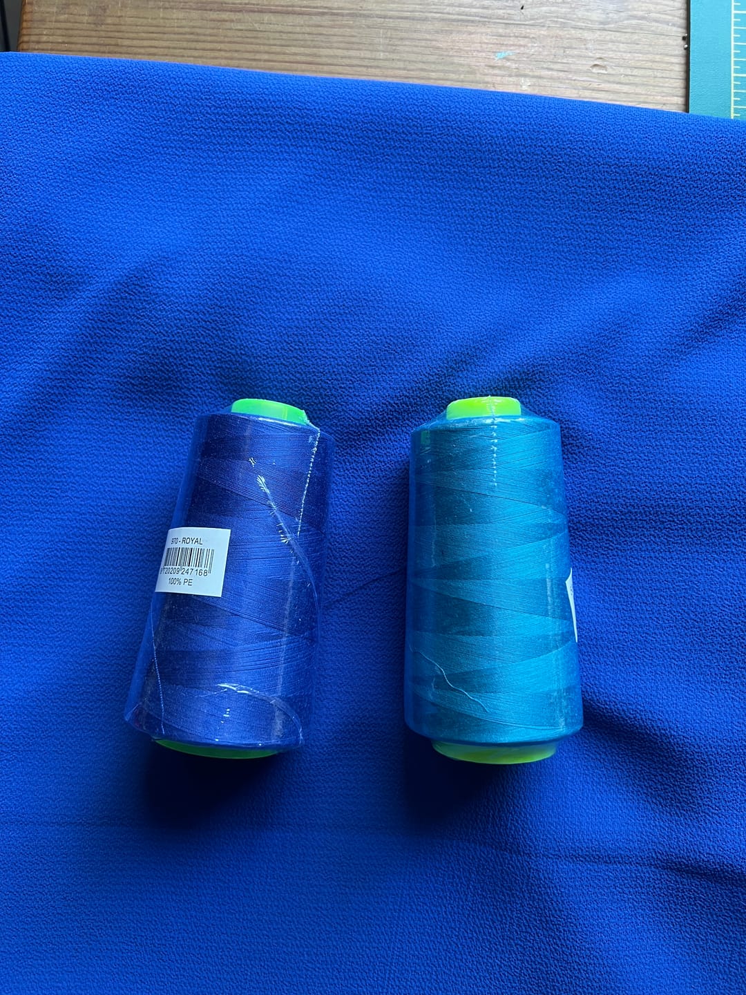 Customer photo review of Overlocking Thread - 3000 Yards