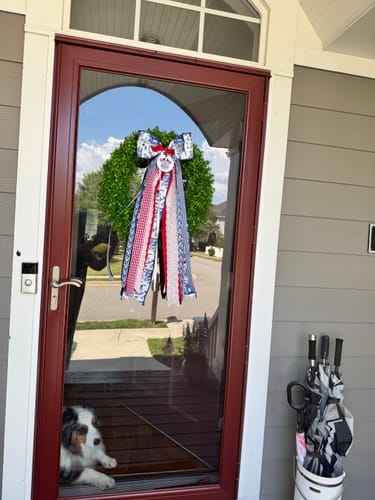 Customer photo review of Patriotic Chinoiserie