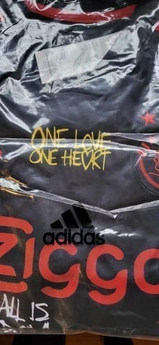Customer photo review of Ajax Bob Marley Special Edition Shirt