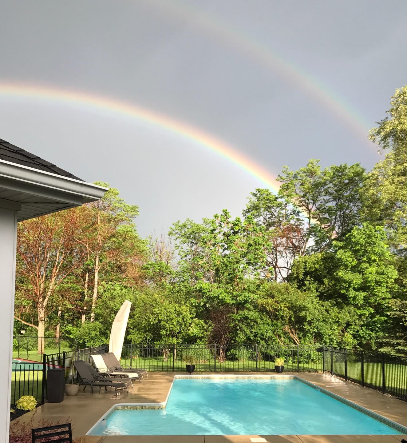 Customer photo review of Winter Pool Closing Kit