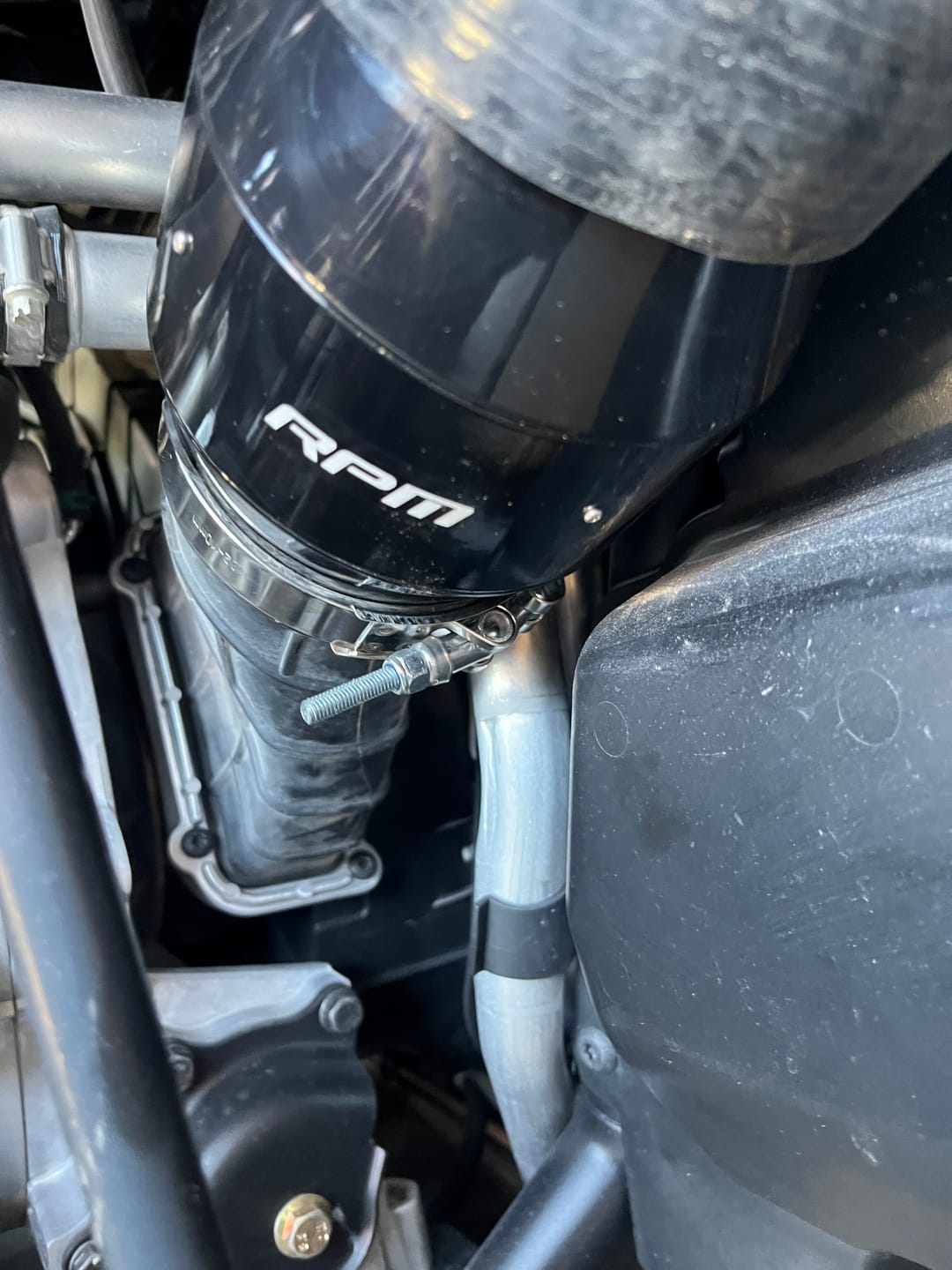 Customer photo review of RPM RZR Pro R "ECF" Electric Clutch Blower Fan Kit - Lower Clutch / Belt Temperature