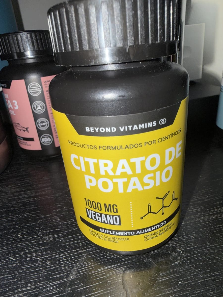 Customer photo review of Citrato de potasio 60 Caps