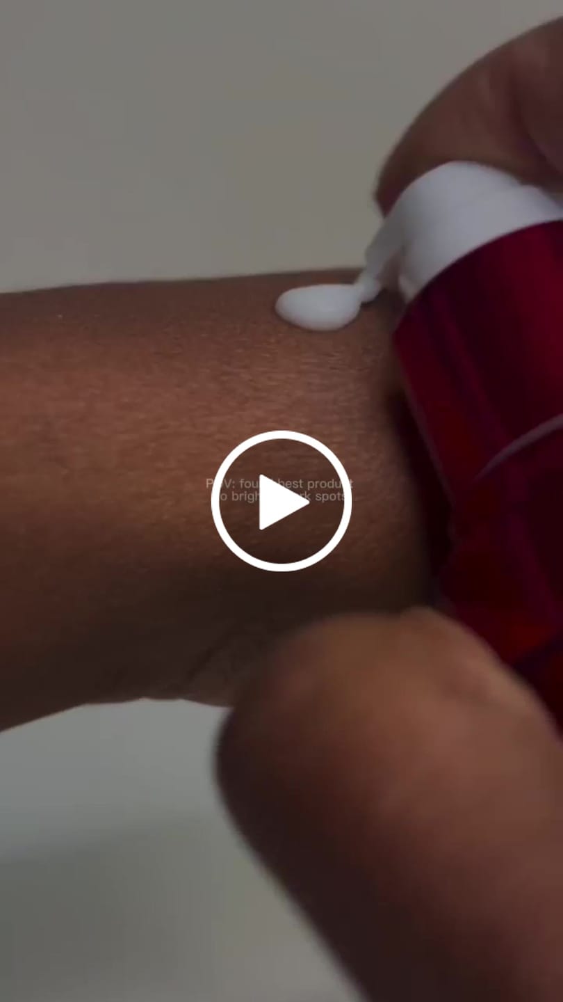Customer video review of Kojic Acid & Tranexamic Acid Serum