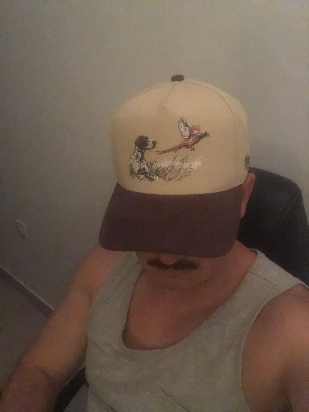 Customer photo review of Upland Corduroy Brim Hat