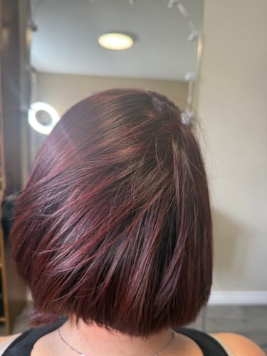 Customer photo review of Nanoplex Arginina™ Hair Straightening Nanoplastia Protein 1L/1000ml (33.8 fl. oz)
