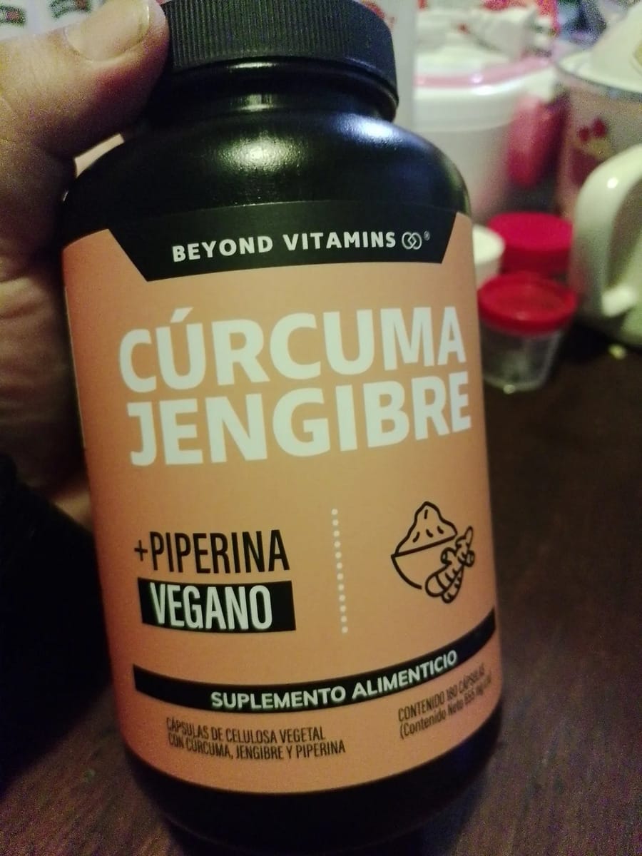 Customer photo review of Cúrcuma jengibre 60 Caps