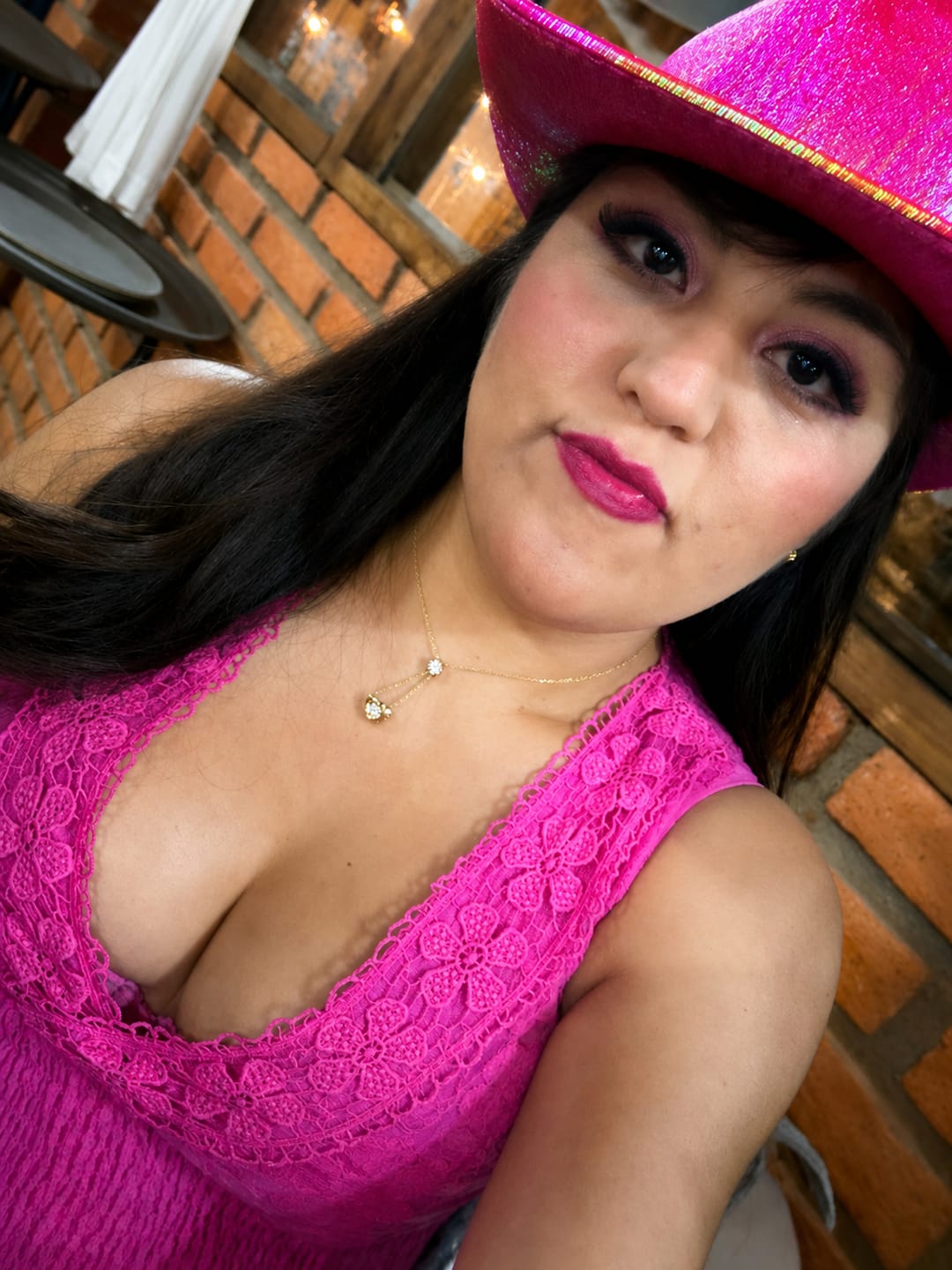 Customer photo review of VESTIDO LIZETH ROSA