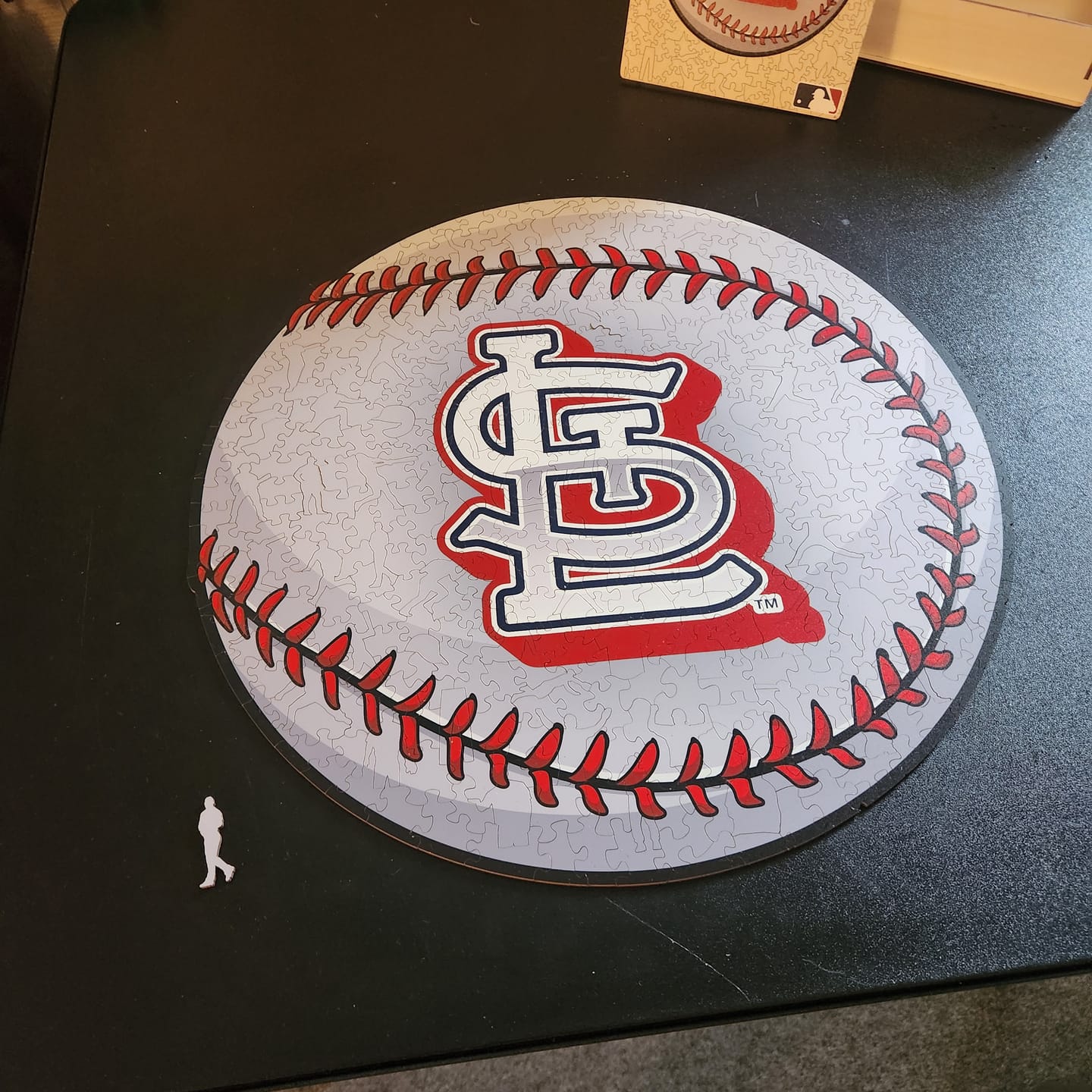 Customer photo review of St. Louis Cardinals™ Baseball Wooden Puzzle