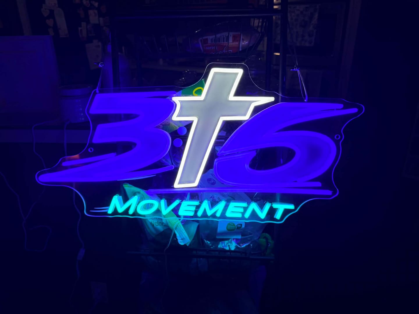 Customer photo review of 36 Movement | LED NEON SIGN