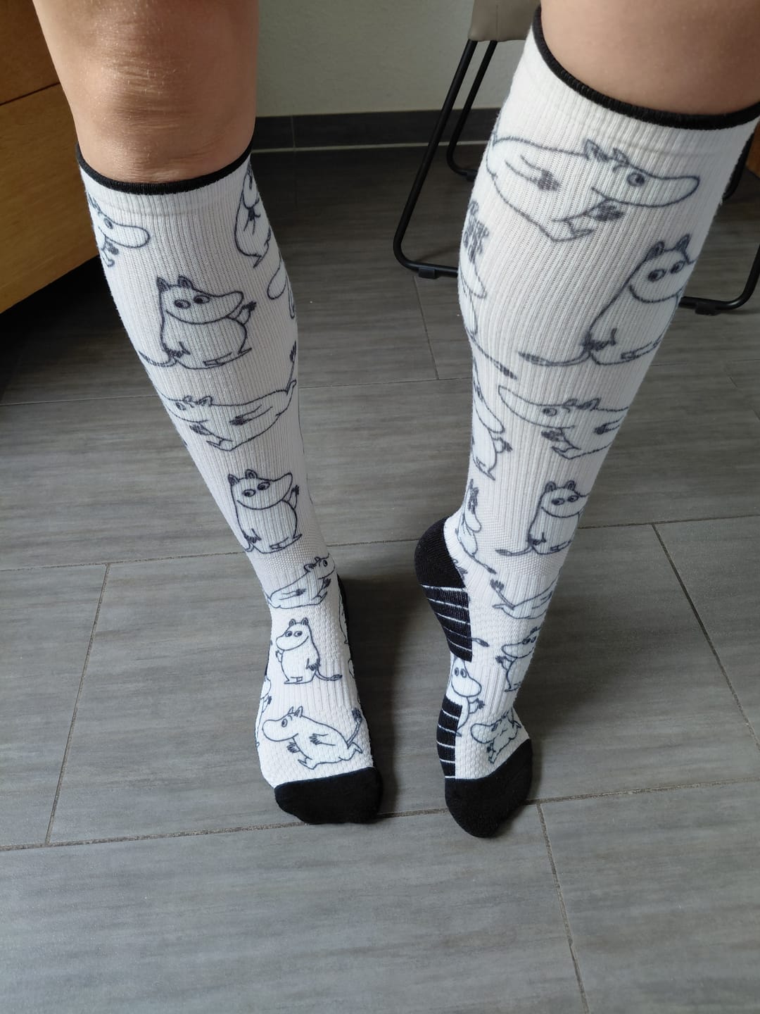 Customer photo review of Moomin støttestrømper