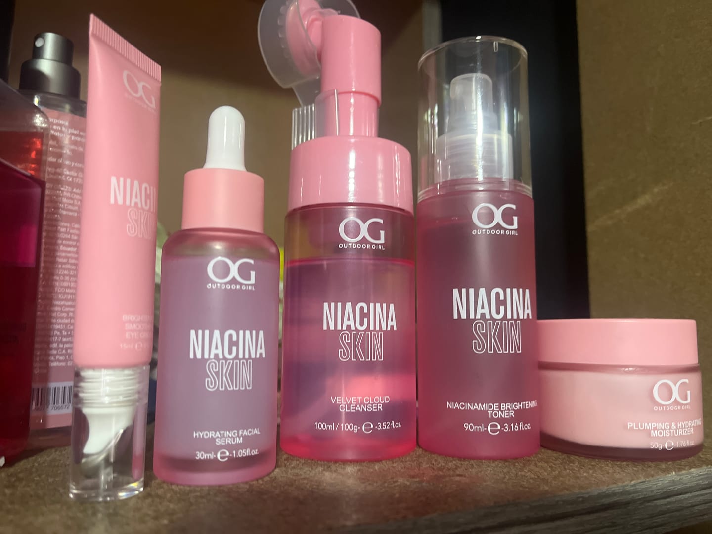 Customer photo review of KIT DE NIACINAMIDA X4 PRODUCTOS