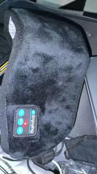 Customer photo review of Antifaz Bluetooth Premium Somnia Sleepmask®