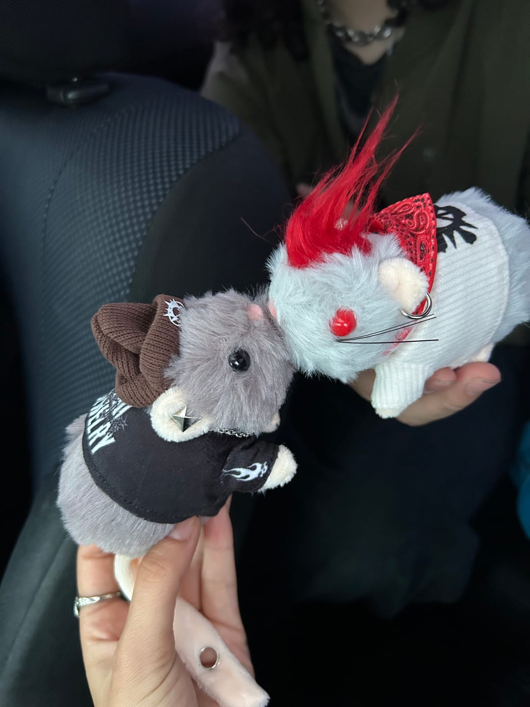 Customer photo review of PUNK RAT PLUSHIES