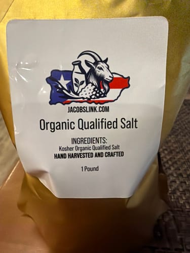 Customer photo review of Hand Harvested / Organic Qualified Salt