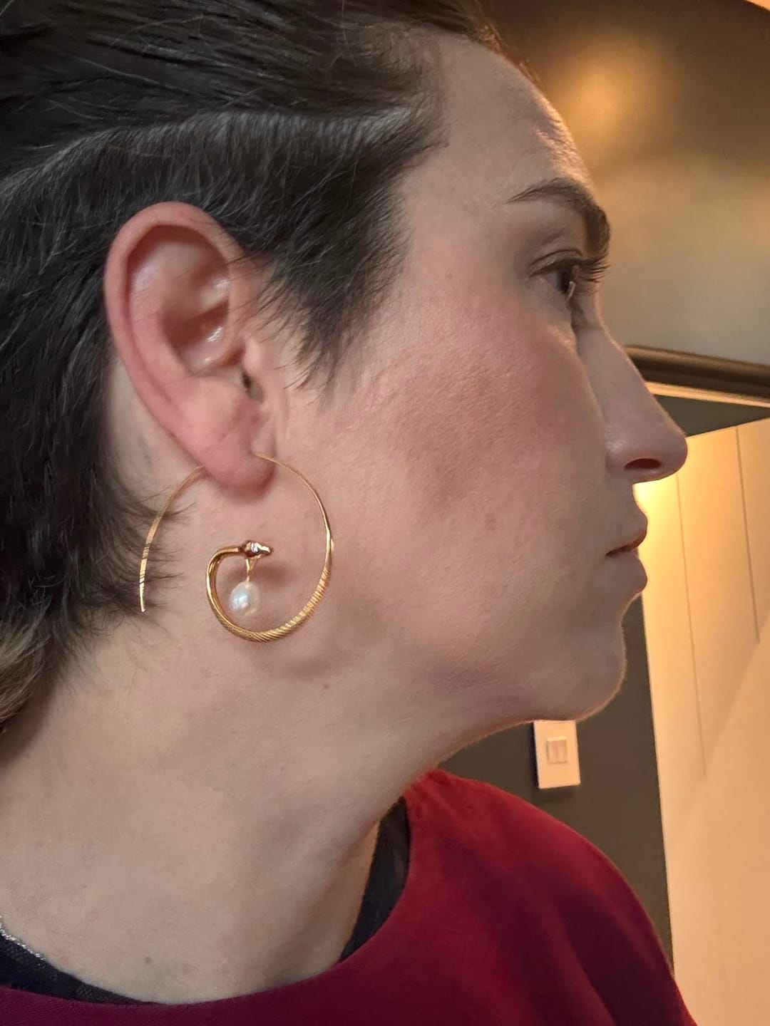 Customer photo review of The Shakti Hoops (Life Force)