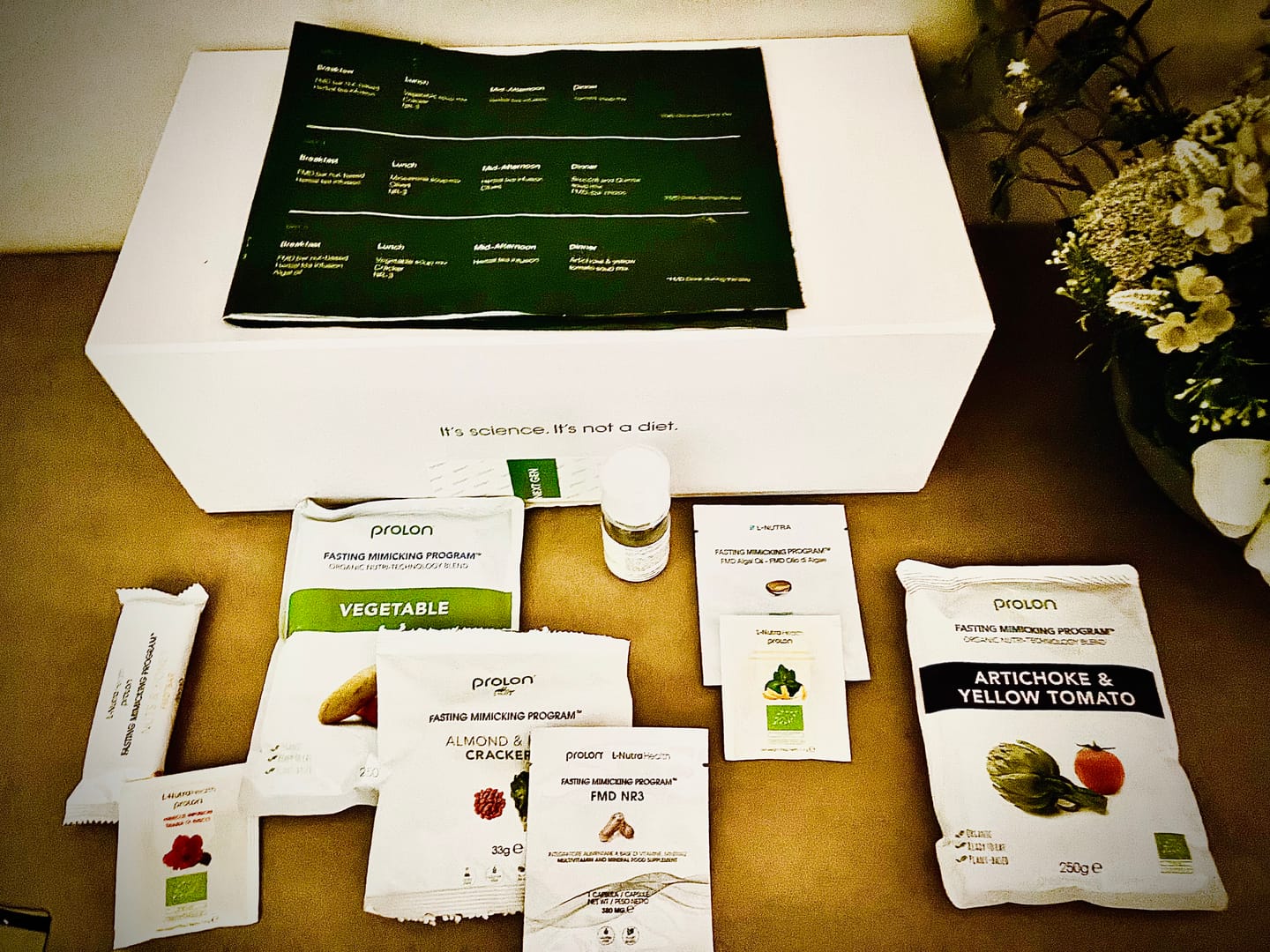 Customer photo review of Prolon Next Gen 5-Day Anti-aging & Weightloss Program!