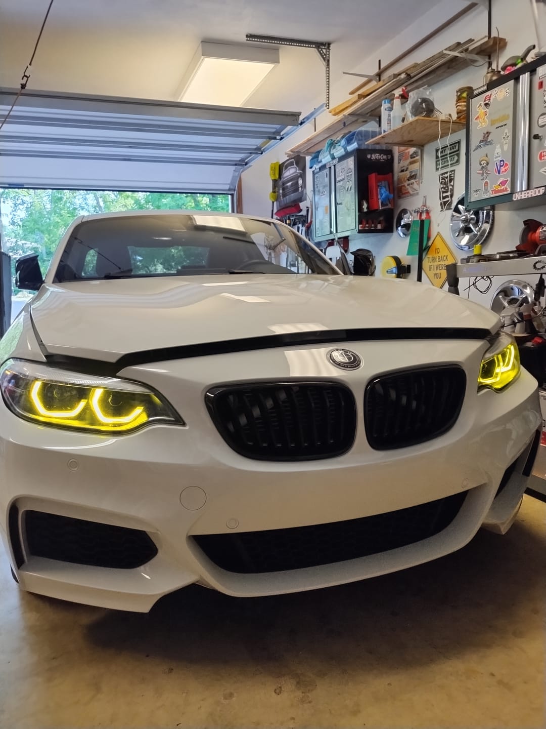 Customer photo review of BMW F87 M2 / F22 2 SERIES CSL YELLOW DRL KIT